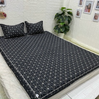 Set Drap Ga Trải Giường Chun Trần Bông Kèm 2 Vỏ Gối Nằm Đủ Kích Thước  Mẫu KẺ BÀN CỜ (Inbox Chọn Mẫu)