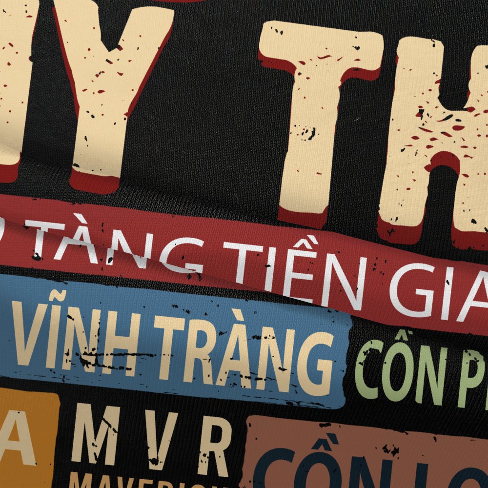 Áo thun Unisex phông cotton Mỹ Tho ao cặp gia đình fact UNDER MVR BB4242