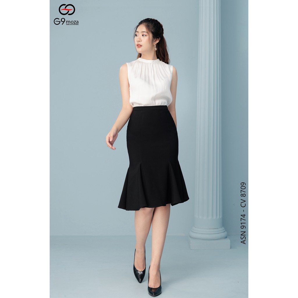Chân váy ôm đuôi cá 8709 G9moza Chất liệu: Thô Hàn tạo Phong cách: Công sở, dạo phố, du lịch Trẻ trung ngọt ngào nữ tính | BigBuy360 - bigbuy360.vn