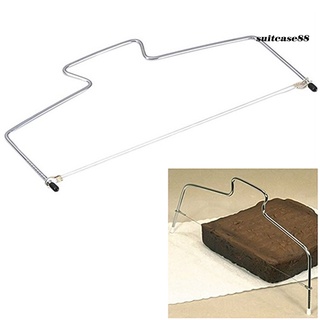 Dụng cụ hỗ trợ cắt lát bánh kem / bông lan bằng thép không gỉ