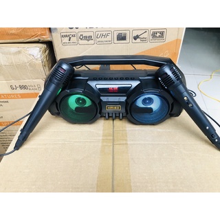 Loa bluetooth hát karaoke 2 micro song ca