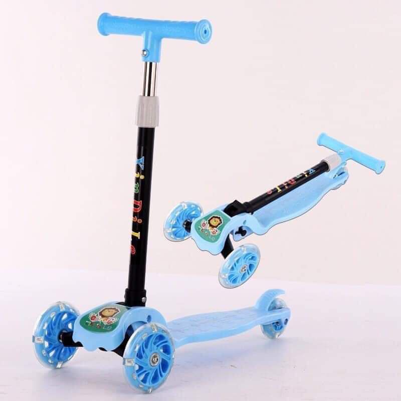 Xe trượt Scooter 3 bánh phát sáng mẫu mới dành cho các bé yêu