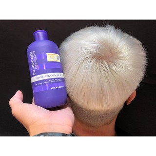 _DẦU GỘI XẢ TÍM ELGON KHỬ ÁNH VÀNG CHO TÓC TẨY TRẮNG, BẠCH KIM - 250ML
