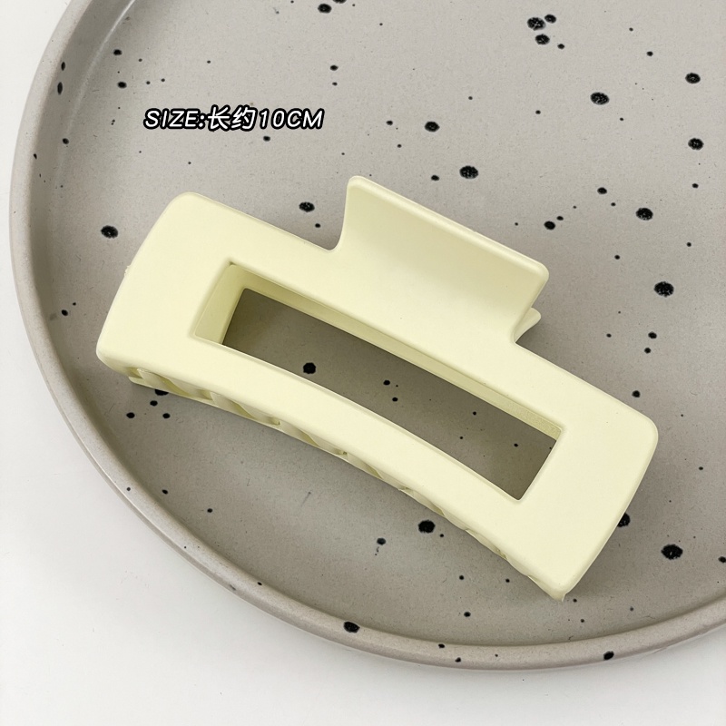 Kẹp Tóc Nữ Màu Trơn Phong Cách Vintage Thời Trang