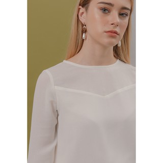 Áo Blouse Tay Dài Lilya 01TOP2073