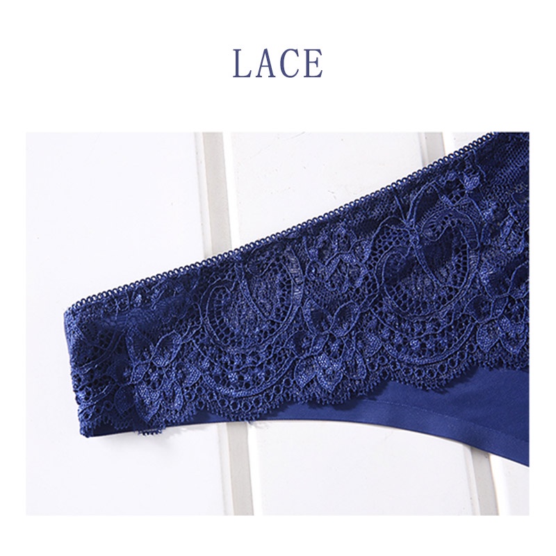 Quần Lót Ren Lưng Thấp Plus Size M-Xxl