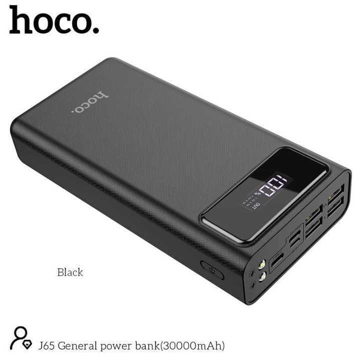 PIN SẠC DỰ PHÒNG HOCO J65 30.000mAh SẠC NHANH 4 CỔNG USB