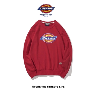 Áo Sweater Cotton In Logo Dickies Kiểu Nhật Bản Cá Tính