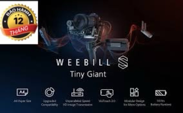 Gimbal chống rung Zhiyun WEEBILL-S – Gậy chống rung cho máy ảnh Giá tốt, Chính hãng bảo hành 12 tháng. | BigBuy360 - bigbuy360.vn
