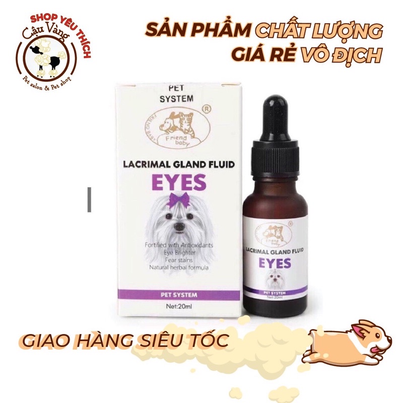 Siro Uống Chống Chảy Nước Mắt Ở Chó Mèo Lacrimal Gland Fluid Eyes