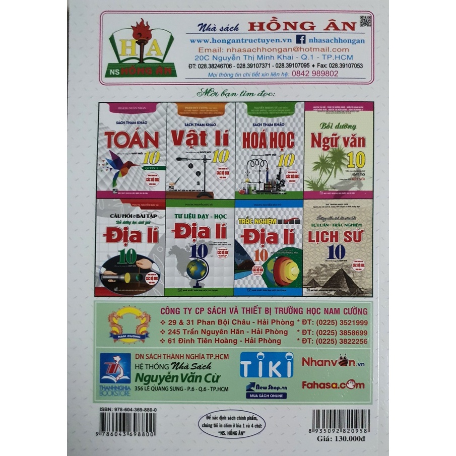 Sách - Bài Tập Tiếng Anh Lớp 10 Không Đáp Án