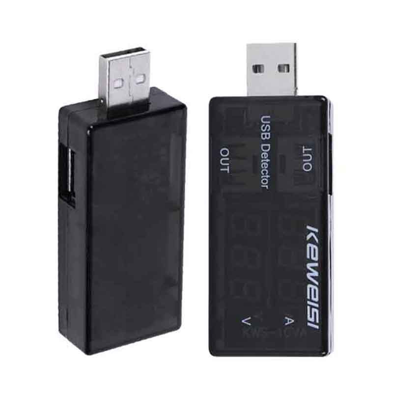 Thiết bị đo dòng điện sạc cổng usb thiết kế di động tiện lợi