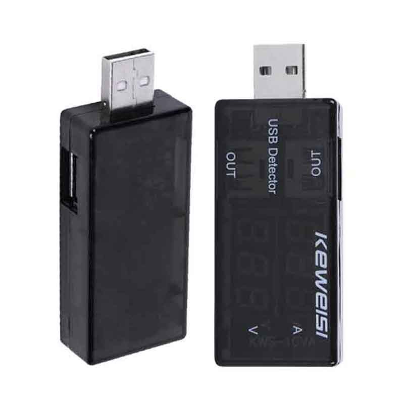 Máy đo công suất USB ra kép Máy kiểm tra nguồn điện di động Sạc điện áp Vôn kế Ampe kế Bộ phát hiện Ampe kế Bộ chỉ thị bộ sạc USB Bộ sạc USB Bác sĩ sạc điện áp hiện tại Máy phát hiện pin Vôn kế Ampe kế vạn năng USB Tester Màn hình bảng nguồn di động DC 3V