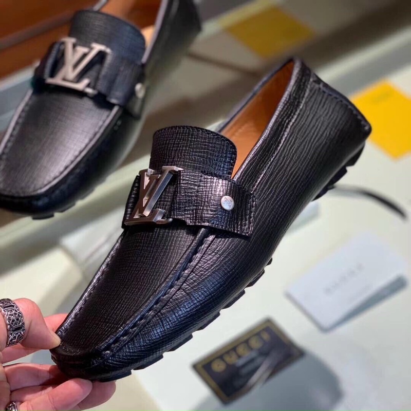 Giày lười siêu cấp LV Tomshoes, cam kết da thật 100%