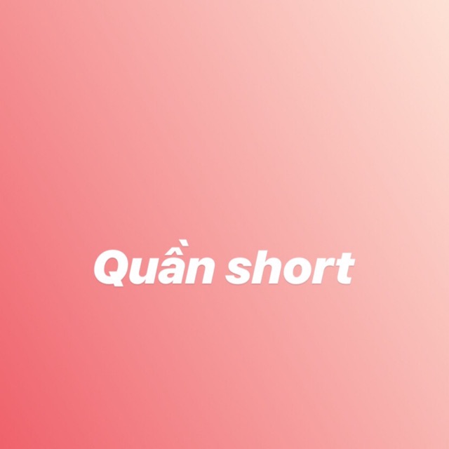 Quần short