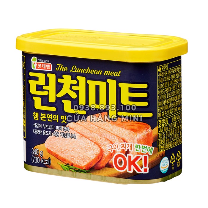 Thịt Hộp Pate Lotte Hàn Quốc The Luncheon Meat OK - Cửa Hàng Mini™