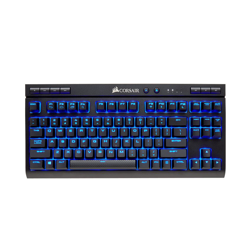 Bàn phím cơ Corsair K63 Wireless Blue MX Red