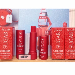 SON DƯỠNG MÔI FRESH SUGAR LIP TREATMENT #Cherry Fullsize 4.3g