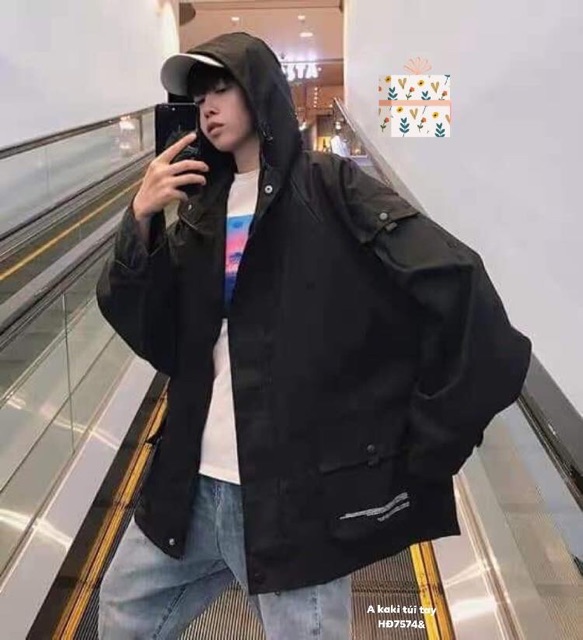 Áo khoác kaki túi tay -HĐ | BigBuy360 - bigbuy360.vn
