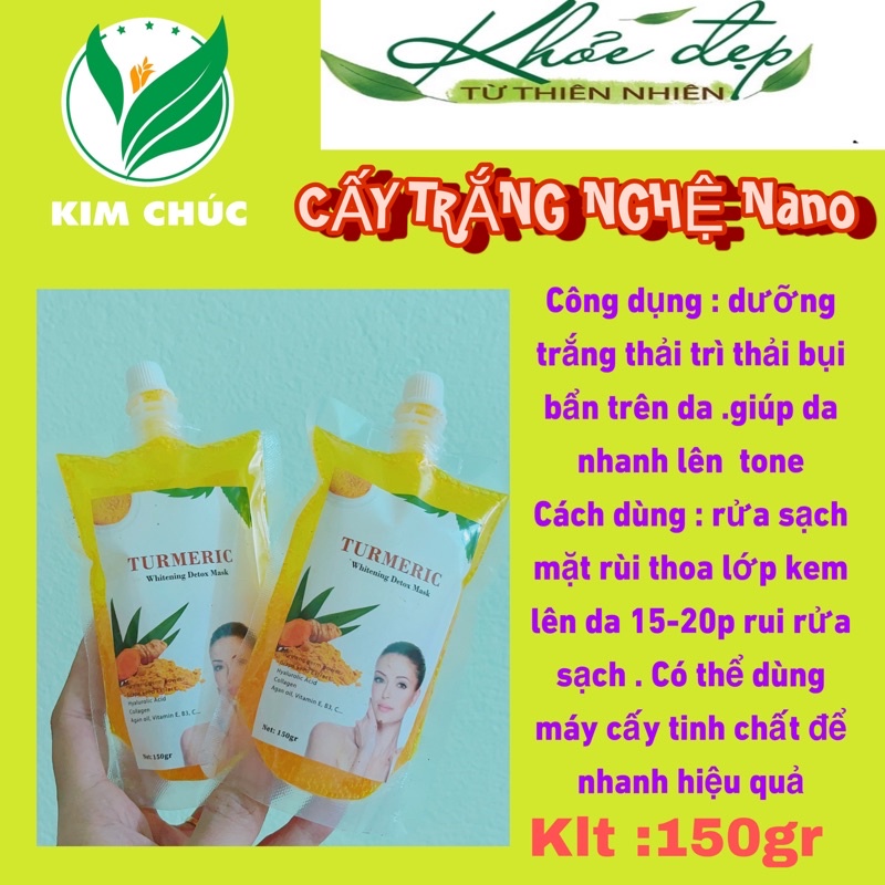 detox nghệ sủi bọt hâmde 150ml