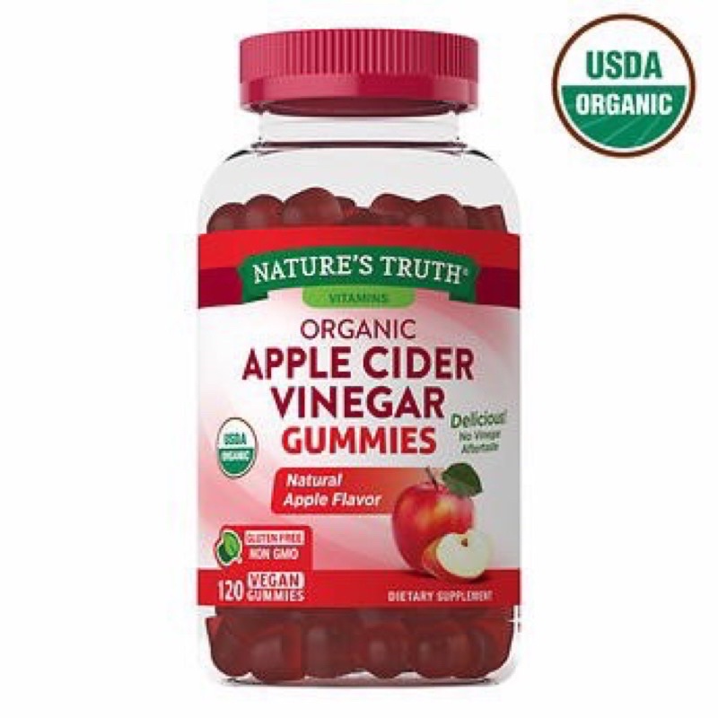 kẹo giấm táo apple Cider Vinegar 120 viên