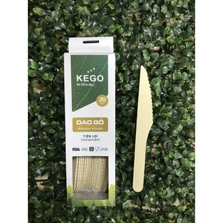 Dao gỗ hộp 20 cái - KEGO