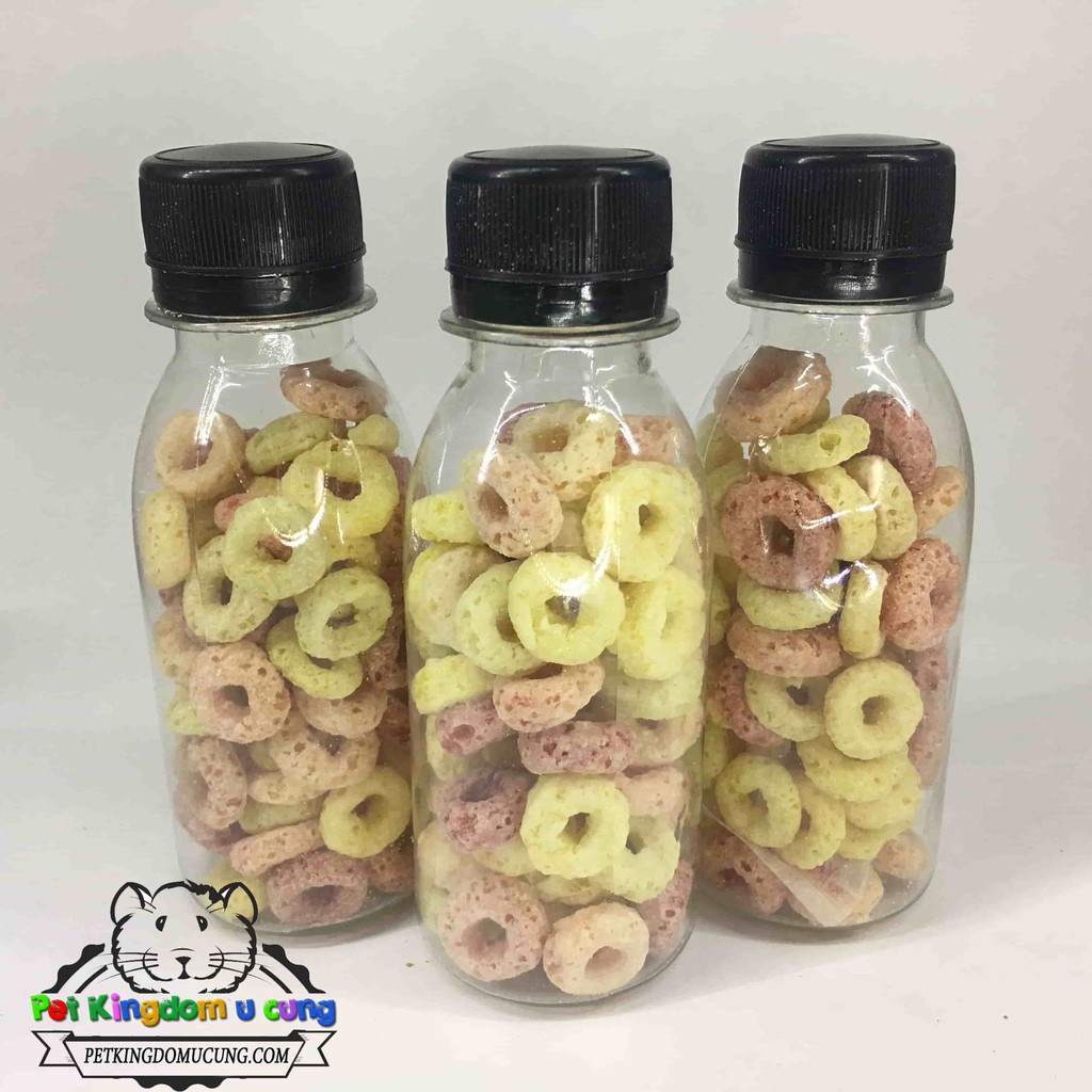 Thức ăn hamster snack ring lọ 33gr