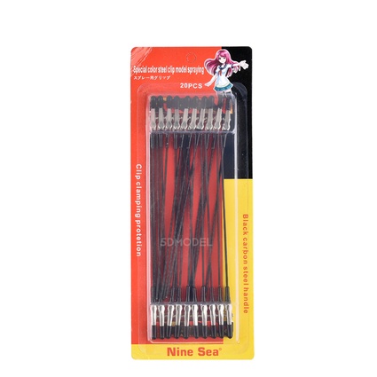 Bộ 20 cây kẹp cá sấu Nine Sea 612  - Dụng cụ sơn
