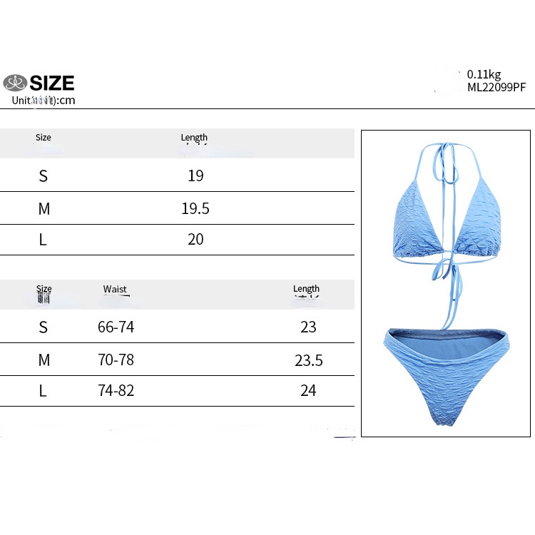 Sexy Women's Halter Lace Knot Plaid 2piece Beach Bikini