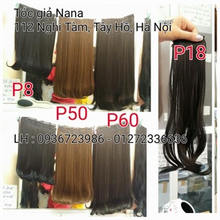 Tóc kẹp cụp đủ dáng
