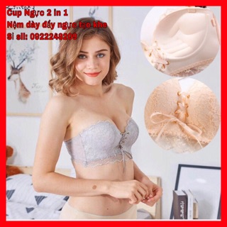 Áo Cúp Ngực 2 In 1 Tự Tin Khoe Vai Trần