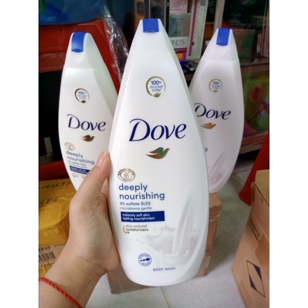 Sữa tắm Dove Đức 750ml xanh