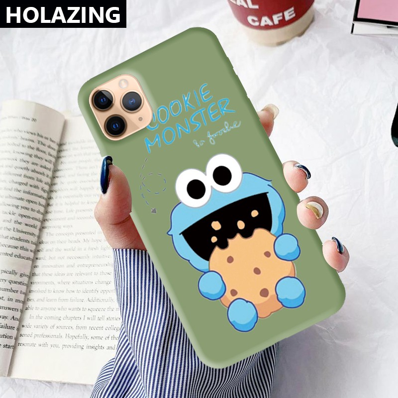 Ốp Điện Thoại Họa Tiết Elmo Kaso Sa Telepono Cookie Cho Iphone Xs Max X Xr Iphone 12 Mini 11 Pro Max 8 Plus 7 Plus Se 2020 6s Plus | BigBuy360 - bigbuy360.vn