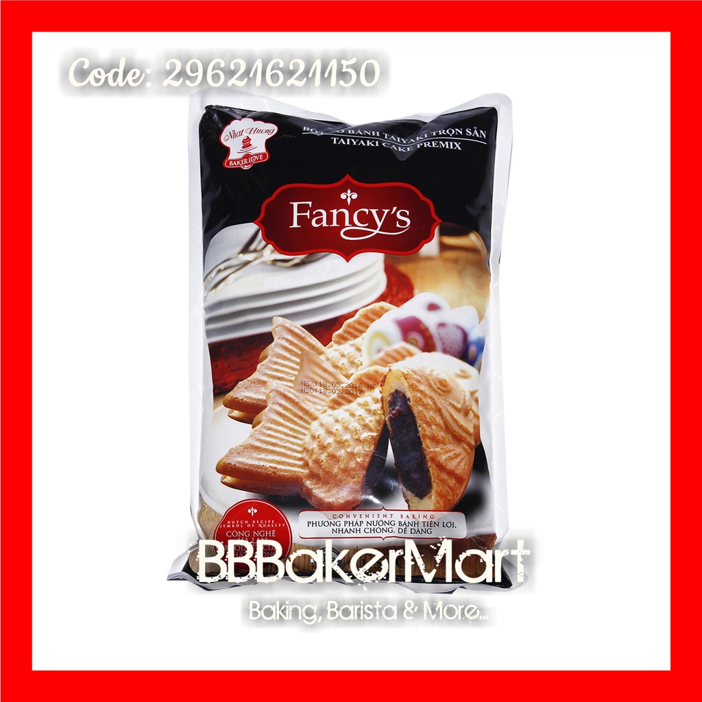 Bột trộn sẵn làm bánh CÁ TAIYAKI Fancy's - 1.5kg