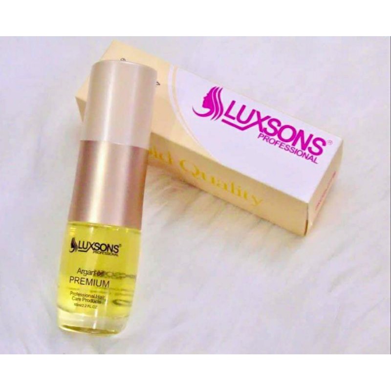TINH DẦU DƯỠNG TÓC ARGAN OIL LUXSONS 65ML | BigBuy360 - bigbuy360.vn