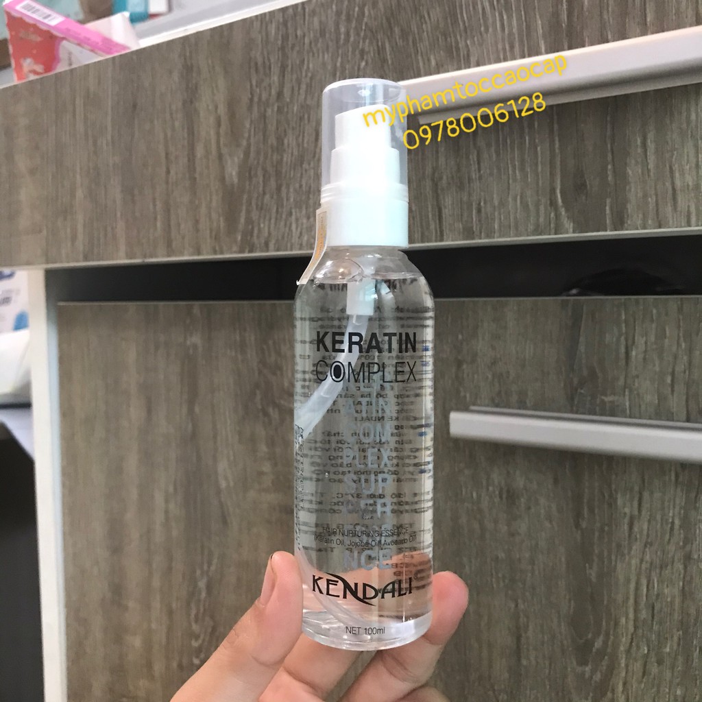 Tinh dầu dưỡng bóng tóc Kendali Keratin Complex 100ml