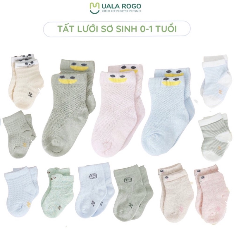 TẤT LƯỚI NATURE UR CHO BÉ 0-6 THÁNG
