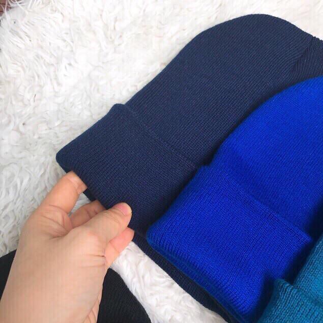 Mũ Len Beanie Nhiều Màu-.