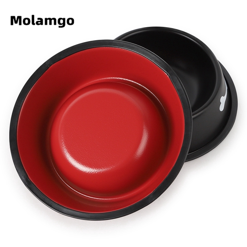 MOLAMGO  Bát Đựng Thức Ăn Cho Thú Cưng Bằng Thép Không Gỉ