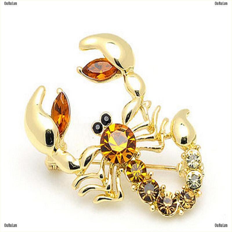 Huy Hiệu Cài Áo Hình Bọ Cánh Cứng Bằng Đá Thời Trang