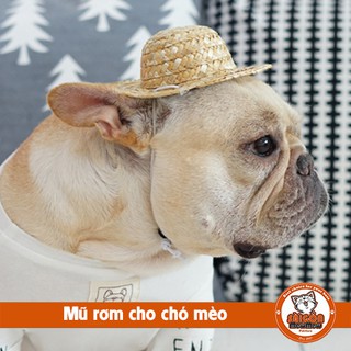 Mũ rơm cho chó mèo Hawaii