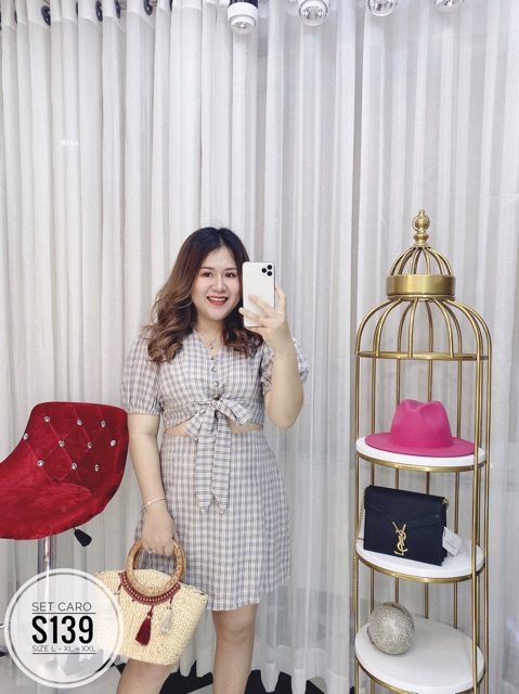 Bigsize Set caro S139 | BigBuy360 - bigbuy360.vn