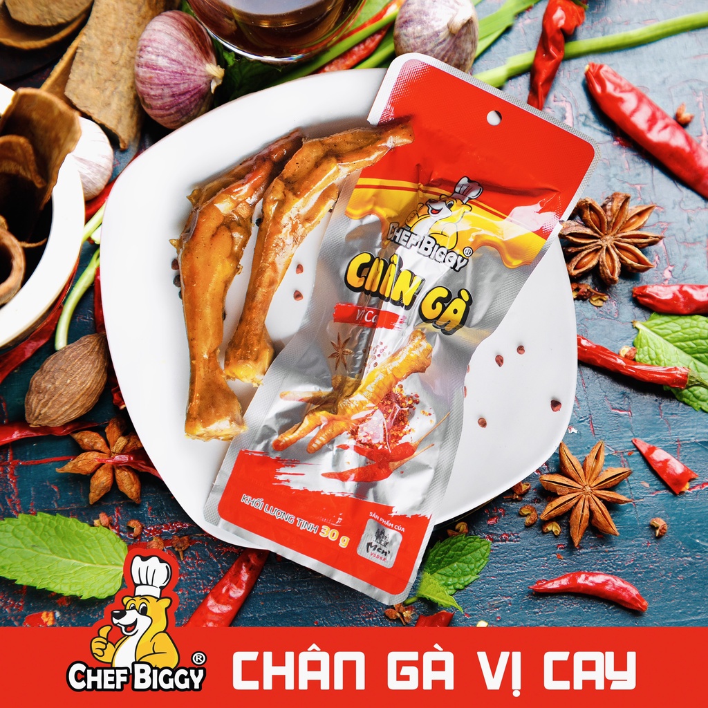 Chân Gà CHEF BIGGY vị cay | BigBuy360 - bigbuy360.vn