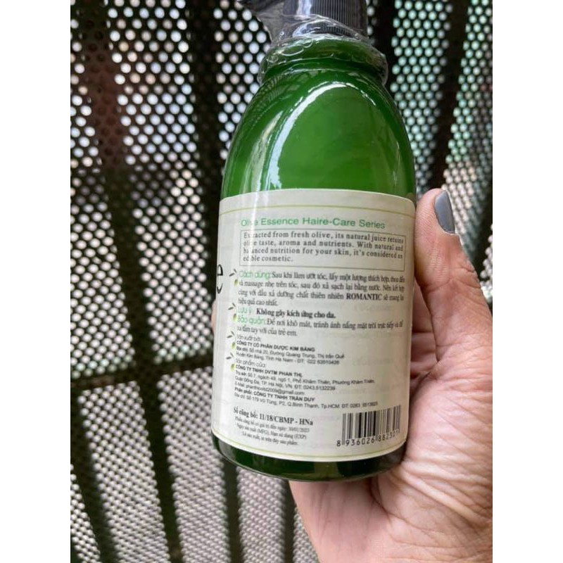 BỘ 2 GỘI & XẢ OLIVE 250ml..