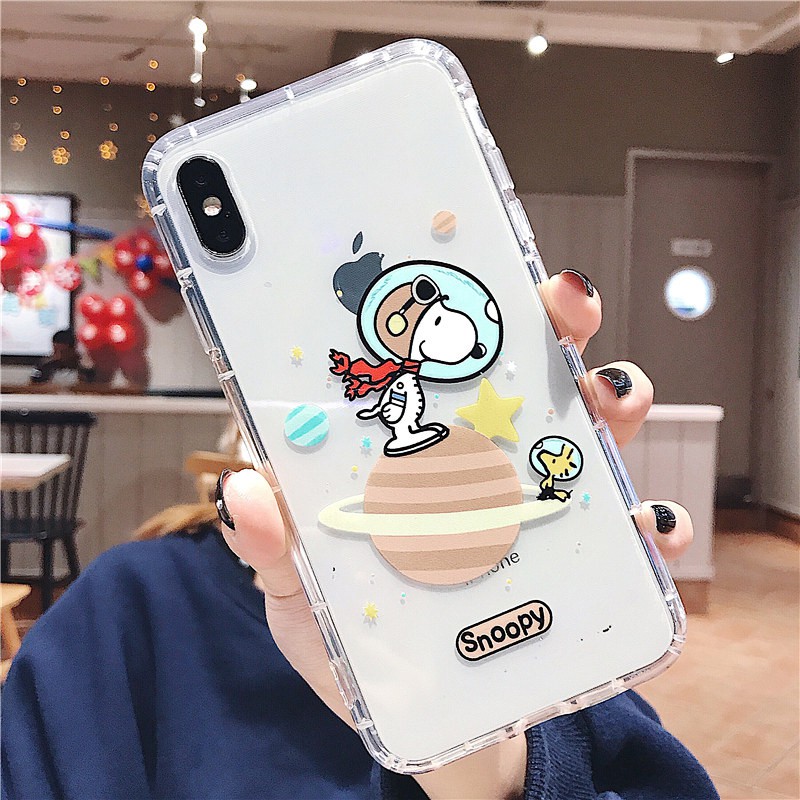 [ SAMSUNG ] Ốp Lưng Silicon Chống Sốc Snoopy I - I002 | BigBuy360 - bigbuy360.vn