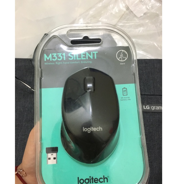 Chuột Không Dây Logitech M331 Silent Plus
