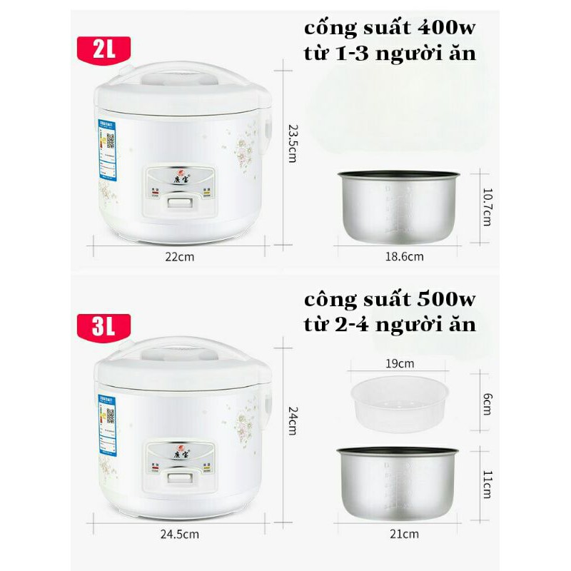 NỒI CƠM ĐIỆN GIA ĐÌNH CHO CƠM NGON MỖI NGÀY | BigBuy360 - bigbuy360.vn