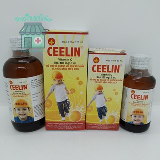 Siro bổ sung Vitamin C cho trẻ em Ceelin