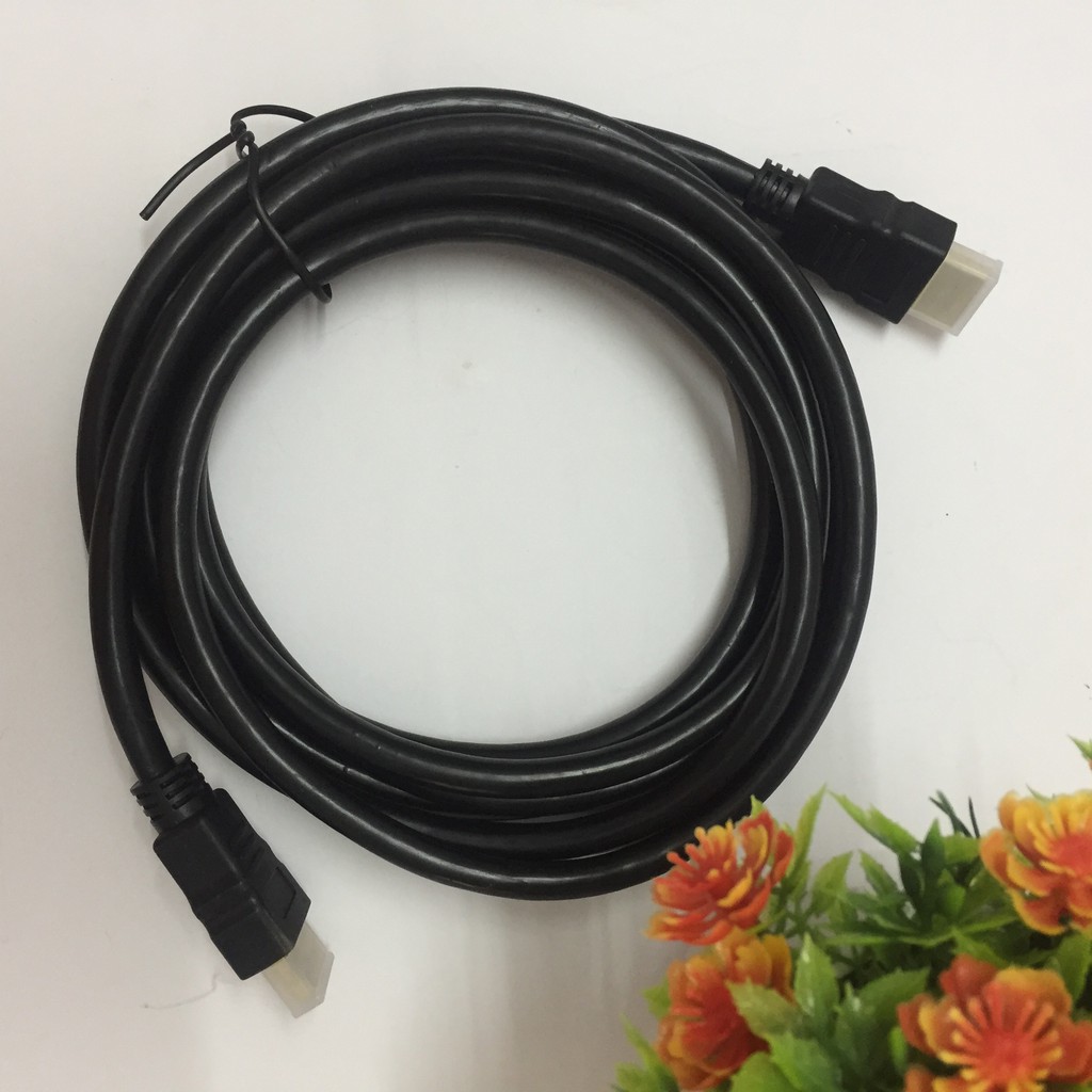 Dây Cáp HDMI tròn loại tốt chuẩn hình ảnh 2k, 3D, Ultra HD chống nhiễu bảo hành 12 tháng