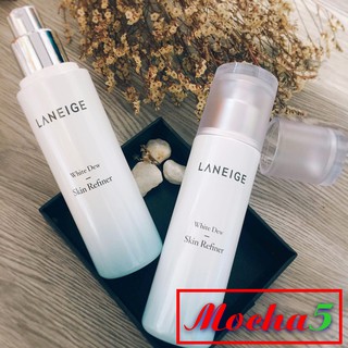 Sỉ nước hoa hồng LANEIGE WHITE DEW SKIN REFINER cấp ẩm, trắng mịn da 120ml